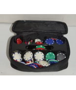 World Series of POKER SET w/Case Chips - $506.46 MXN
