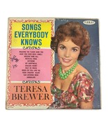 Teresa Brewer ‎Record Songs Everybody Knows - Coral - 1961 - $21.97 CAD