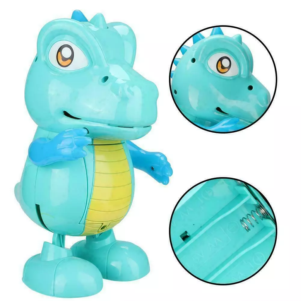 LED Light Music Dancing Dinosaur Fun Electric Model Kids Children&#39;s Gift... - $22.99