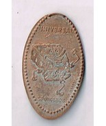 Pressed Penny Universal Studios Orlando Spongebob 2003 - $189.18 MXN