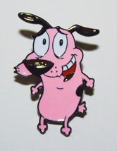 Courage the Cowardly Dog Courage Standing Figure Metal Enamel Pin NEW UN... - £6.24 GBP