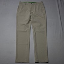 Bonobos Golf 32x32 Khaki Athletic Stretch Performance Mens Dress Pants - $37.99