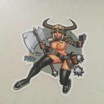 NEW Kim The Delusional by Bill McKay 5&#39;&#39; x 4&#39;&#39; Risque Die Cut Sticker - £5.49 GBP