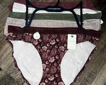 Lucky Brand ~ Womens Bikini Underwear Panties Polyester Blend 5-Pair (A)... - $35.23