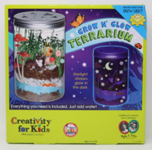Creativity for Kids Grow n Glow Terrarium Sealed New - $17.70