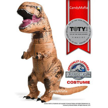 T-REX Dinosaur Inflatable CHILD Costume Suit Outfit Battery Powered Fan: Kids - £31.93 GBP