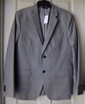 New Banana Republic Men&#39;s Houndstooth Tailored Slim Fit Blazer Gray Variety Szs - £102.16 GBP