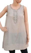 Isabel Marant Womens Casual Embroidered Sleeveless Cotton Blouse Tunic Top S 34 - £30.85 GBP