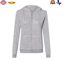Women’s Full-Zip Cozy Jersey Hooded, Women&#39;s Zipper Hoodie | Radyan - £31.89 GBP