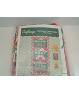 Christmas card holder wall hanging plastic canvas kit  craftways brand  - £15.51 GBP