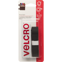 VELCROR Brand Sticky Back Tape .75 Inch X18 Inch Black - $14.73
