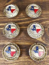 Set Of 6 Western Texan Map Texas Born And Proud Drawer Cabinet Furniture... - $31.95