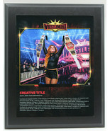 Becky Lynch Wrestlemania 10.5x13&quot; Official WWE Wrestling Plaque Creative... - £75.37 GBP