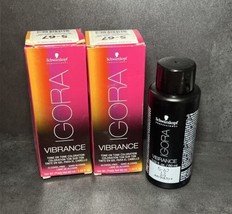 2 Schwarzkopf Igora Vibrance Tone on Tone Coloration 5-67 ￼2.02 Oz - £15.61 GBP