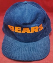 Vintage Corduroy Chicago Bears Adjustable Snapback Hat NFL Starline - £21.84 GBP