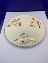 Vintage Hall China Jewel Tea Autumn Leaf 9 1/2” Round Cake Plate. - $12.18