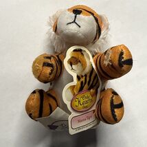 2010 McDonald&#39;s Toy Mama Tiger  Stuffed Plush Toy Only Hearts Pets #12 w... - $8.35 CAD