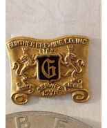 Gunther Brewing Co Inc 15 Anno Servizio Premio Oro Metallo Bavero Pin - €177,43 EUR