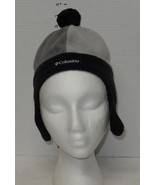 Columbia Frosty Trail Earflap Beanie Hat Cap Size Youth Small/Medium Bla... - $279.16 MXN