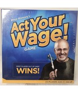 Dave Ramsey&#39;s ACT YOUR WAGE! Financial &quot;First Out Of Debt&quot; Game - NEW SE... - $35.63