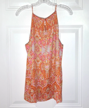 Violet + Claire Top Size XL Spaghetti Straps Multicolor Boho Halter Line... - $214.79 MXN