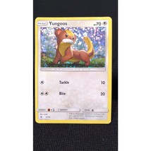 2017 Pokémon TCG 70HP Basic 12/12 McDonalds Card Yungoos Holo Foil - £3.87 GBP