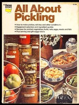 SCARCE All About Pickling Richard R. Ray Ortho Books 1975 First Printing YUMMY! - £30.48 GBP
