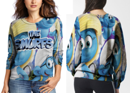 The Smurf 3D Print Sweatshirt For Women - $29.20
