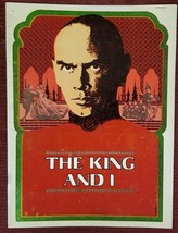 THE KING AND I - YUL BRYNNER / CONSTANCE TOWER THEATER PLAY PROGRAM + ST... - £11.25 GBP