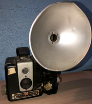 Vintage 1950s Kodak Brownie Hawkeye Camera Flash Model Box Camera - $19.95