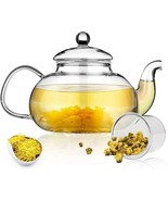 1,000 ml/33.8 oz Glass Teapot with Detachable Infuser - $2,011.51 MXN
