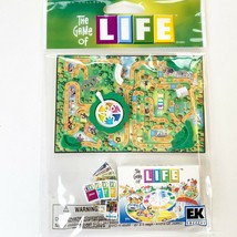GAME OF LIFE Board Game Hasbro Jolee&#39;s Boutique 3D Sticker Scrapbook Craft RARE  - £10.12 GBP