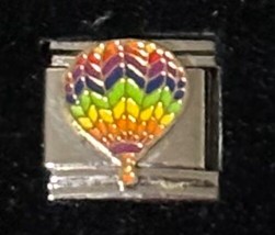 Hot Air Balloon Wholesale Italian Charm Enamel Link 9MM K45-2 Style HDL - $18.00