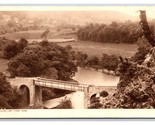 RPPC Dee Valley Bridge North Wales UNP Postcard P28 - $8.86