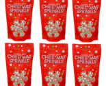 6x Trader Joes Christmas Sprinkles 3.5oz ea NO ARTIFICAL DYES Dye Free 0... - £32.12 GBP