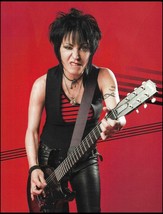 Joan Jett Signature Gibson USA Melody Maker black guitar color pin-up photo - £3.39 GBP