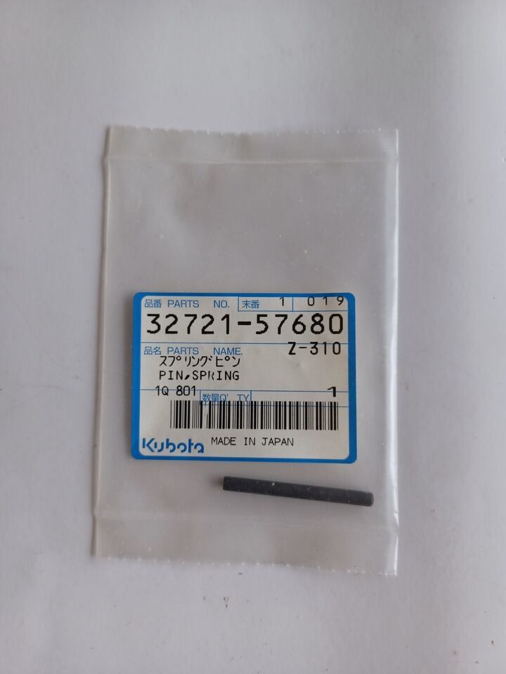 32721-57680 PIN Kubota New Aftermarket - $1.18