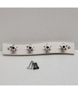 Hook It Up Keychain Wood Rack Silver Stars Blue Jewel Retro Vintage Y2K - €34,18 EUR