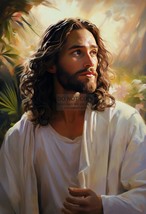 JESUS CHRIST OF NAZARETH CHRISTIAN PAINTING 13X19 PHOTO - $17.99
