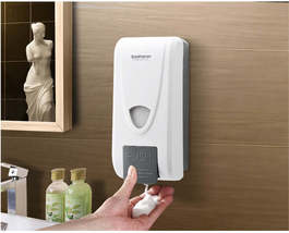 Wall-mounted hand press foam soap dispenser - £71.47 GBP