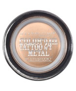 Maybelline New York Eyestudio ColorTattoo Metal 24HR Cream Gel Eyeshadow... - $16.37 CAD