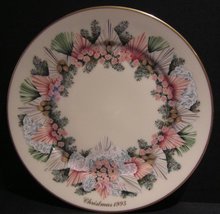 Lenox Colonial Christmas 1993 Georgia Wreath Plate - £30.61 GBP