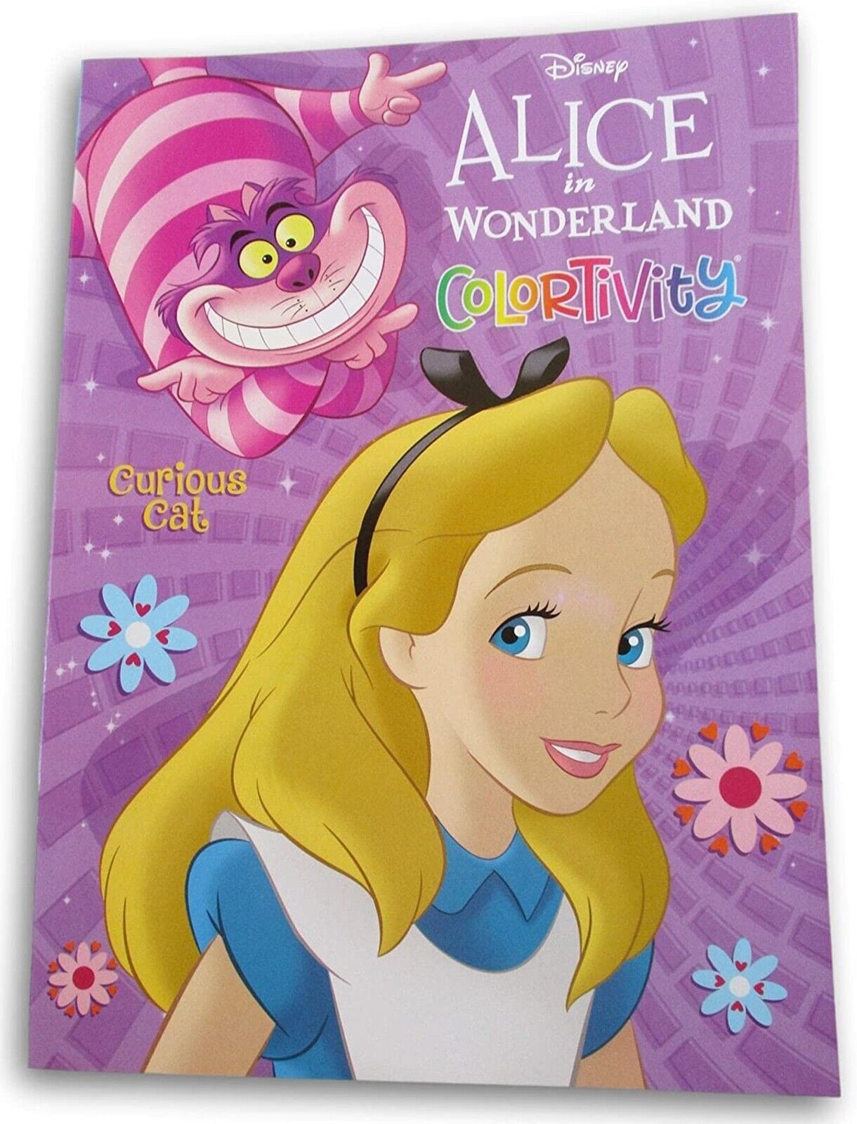 Primary image for Colortivity Alice in Wonderland Curious Cat Coloring and Activity Book