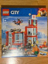 LEGO Fire Station City Fire Set (60215) 509 pcs pieces Building Toy - £92.78 GBP
