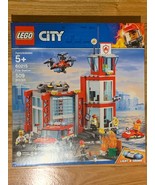 LEGO Fire Station City Fire Set (60215) 509 pcs pieces Building Toy - $2,235.89 MXN