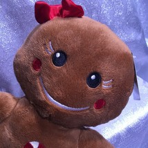Build A Bear Christmas Peppermint Gingerbread Girl Buddy W/ Ear Muffs &amp; Scarf - £39.78 GBP