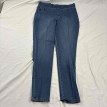 Nine West Womens Bootcut Jeans / Jegging Light Wash Mid-Rise Comfort Size 12 - £11.59 GBP