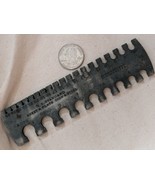Brown Sharpe US Standard Gauge Sheet Plate Iron Steel Providence RI Rect... - $74.24