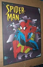 1996 SPIDER-MAN Kid&#39;s Color It Yourself Marvel Comics Poster - £31.24 GBP