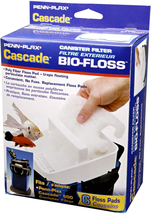 Cascade Bio-Floss Replacement Poly Fiber Floss Pads for Cascade 1200 &amp; 1500 Cani - £10.82 GBP